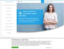 Tablet Screenshot of multiplesklerose.com